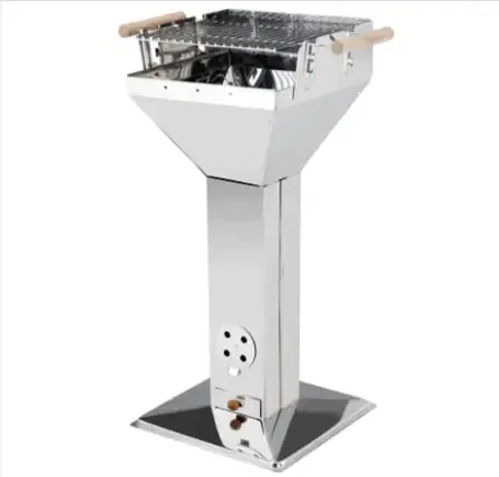 Activa Trichtergrill „Saalfeld“, Silber 29,95 € inkl. Versand (statt 59,95 €)