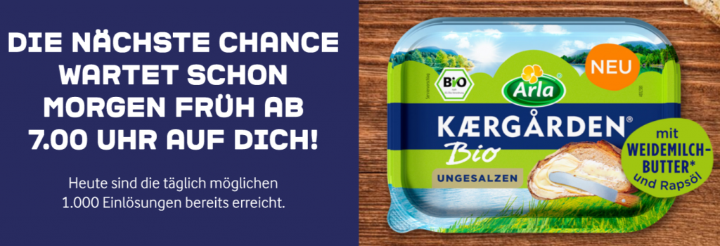 Arla Kaergarden Bio Gratis Testen