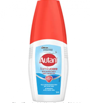 Autan Family Care Pumpspray Mueckenschutz fuer die Familie Repellent mit Aloe Vera 1er Pack 1 x 100 ml Amazon de Drogerie Koerperpflege