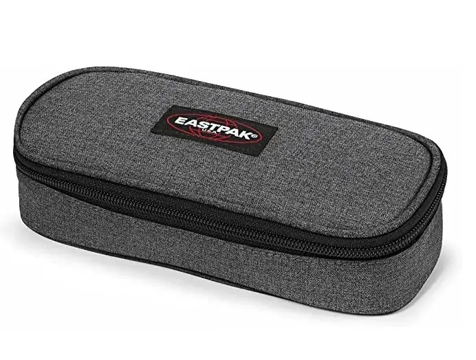 Eastpak Oval Single Federmäppchen, 22 cm, Grau (Black Denim) für 10,03€ [Prime] statt 15,79€