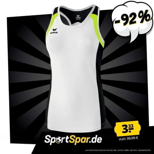 Erima Razor 2.0 Damen Tank Top Shirt (Gr. 34 bis 40, 6 Styles) ab 3,33 € zzgl. 3,95 € Versand