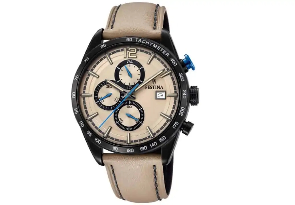 Festina F20344 F20344/1 Quarzuhr mit Lederarmband [nur 3 verfügbar] für 87,50€ inkl. Versand statt 121,93€