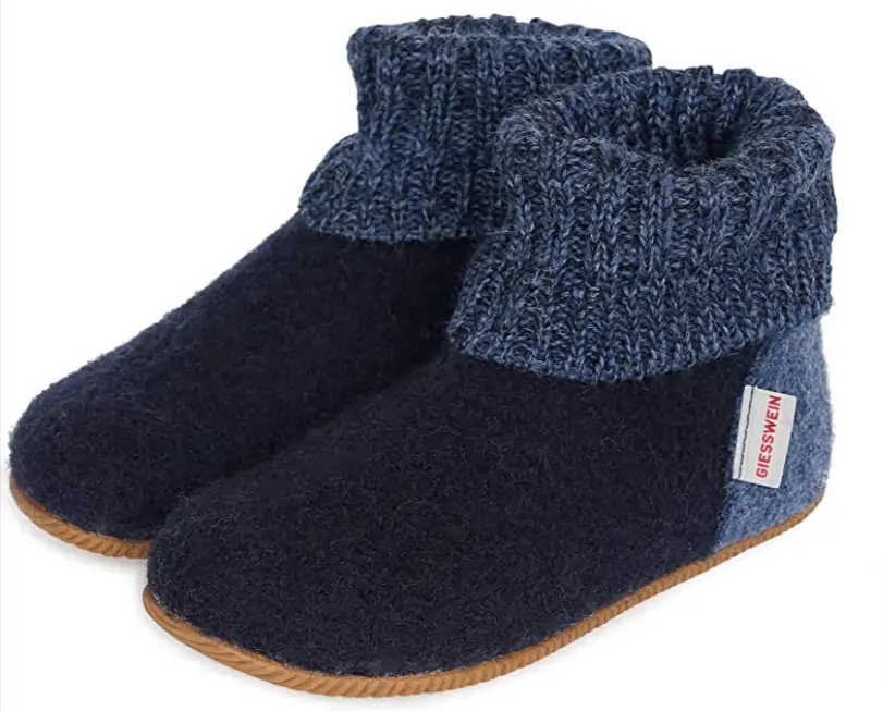 Giesswein Wildpoldsried Kids Hausschuhe aus Schurwolle (Gr. 23 bis 35) ab 23,92 € inkl. Prime-Versand (statt 35,94 €)
