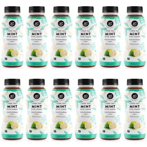 [Userdeal+Pfandfehler] Happy Belly Select Eistee Grüner Tee mit Minze 12er-Pack (12 x 0,5l Einwegflaschen) ab 5,73 € inkl. Pfand + Prime-Versand