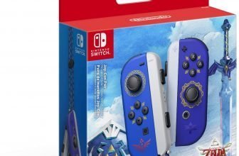 Joy Con Edizione The Legend of Zelda Skyward Sword HD Limited Nintendo Switch e1618585111346