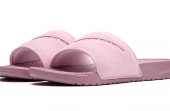 Nike Benassi Damen Badeschuhe rosa