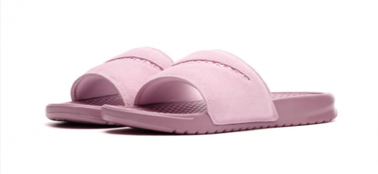 Nike Benassi Damen Badeschuhe rosa