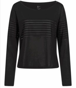 Reebok Mesh Layer Damen Langarmshirt