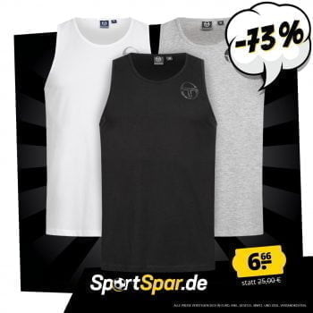 Sergio Tacchini Zambo Herren Tank Top Muskel Shirt