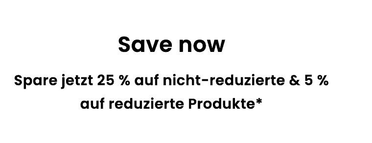 flaconi 25% auf nicht-reduzierte & 5% auf reduzierte Produkte