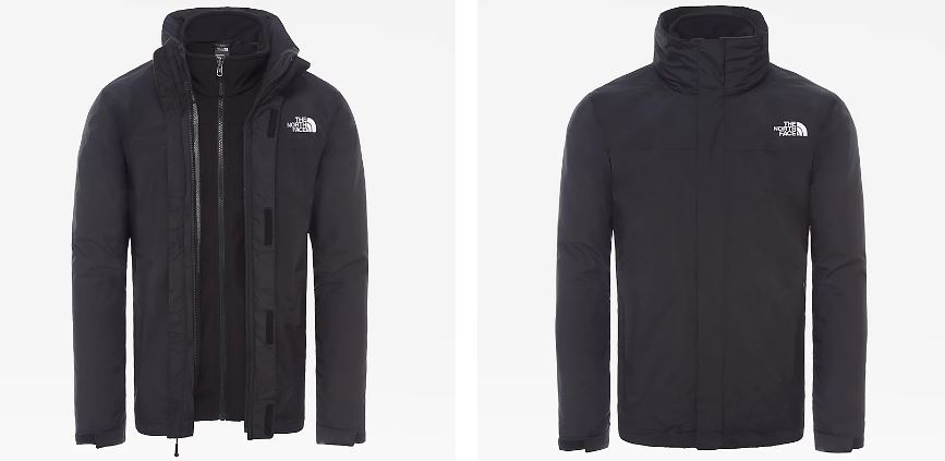 The North Face Original Triclimate Jacke Fuer Herren