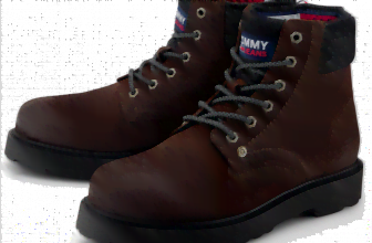 Tommy Jeans Schnuer Boots mittelbraun e1619773895280