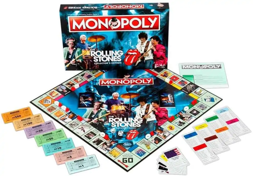 Monopoly – Rolling Stones Edition (auf Englisch) für 17,28 € inkl. Prime-Versand