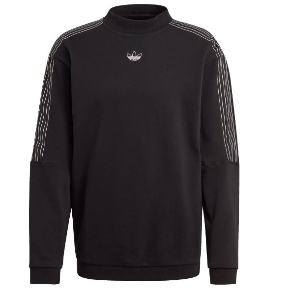 Adidas Sprt Sweat Crew Sweater In Schwarz 2