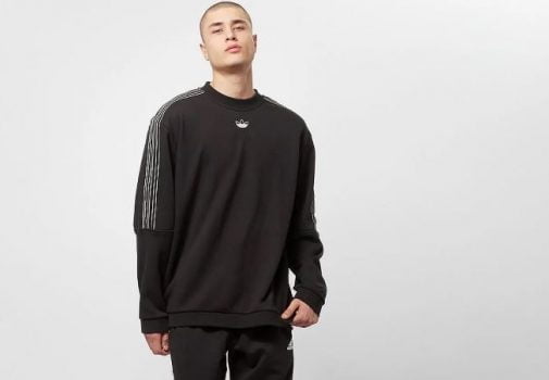 adidas SPRT Sweat Crew Sweater in Schwarz