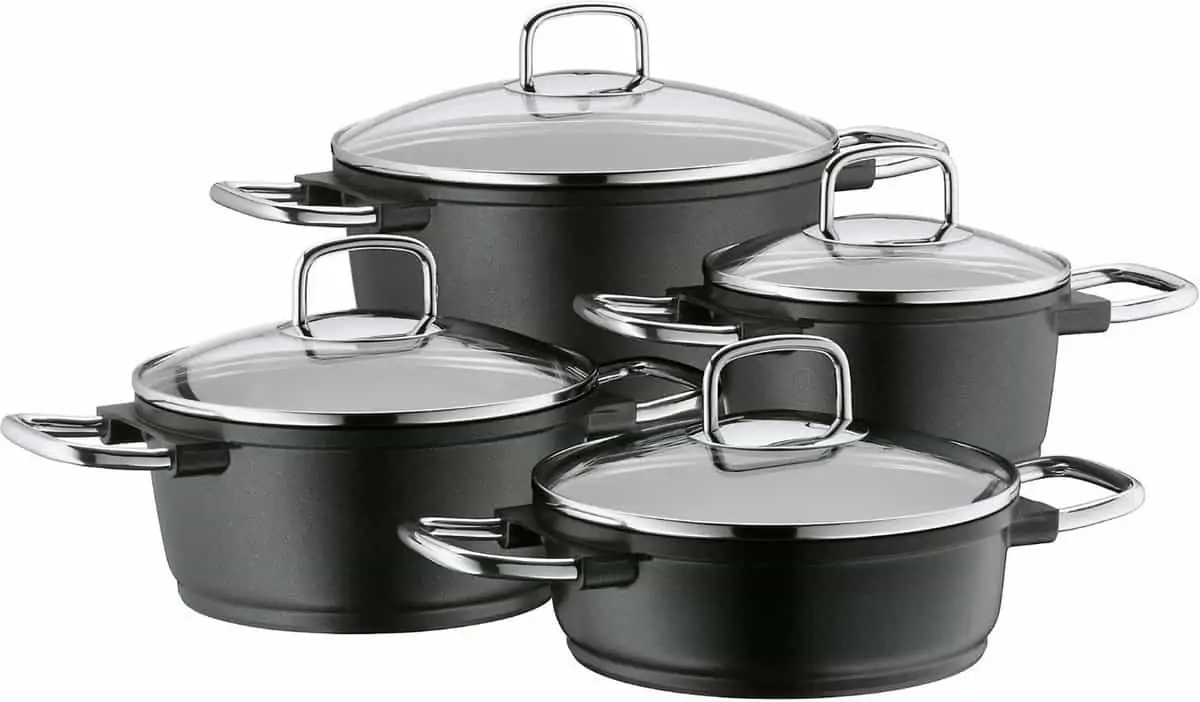 WMF Bueno Induktion Topfset mit Glasdeckel (4-teilig) für 179€ inkl. Versand statt 248,95€