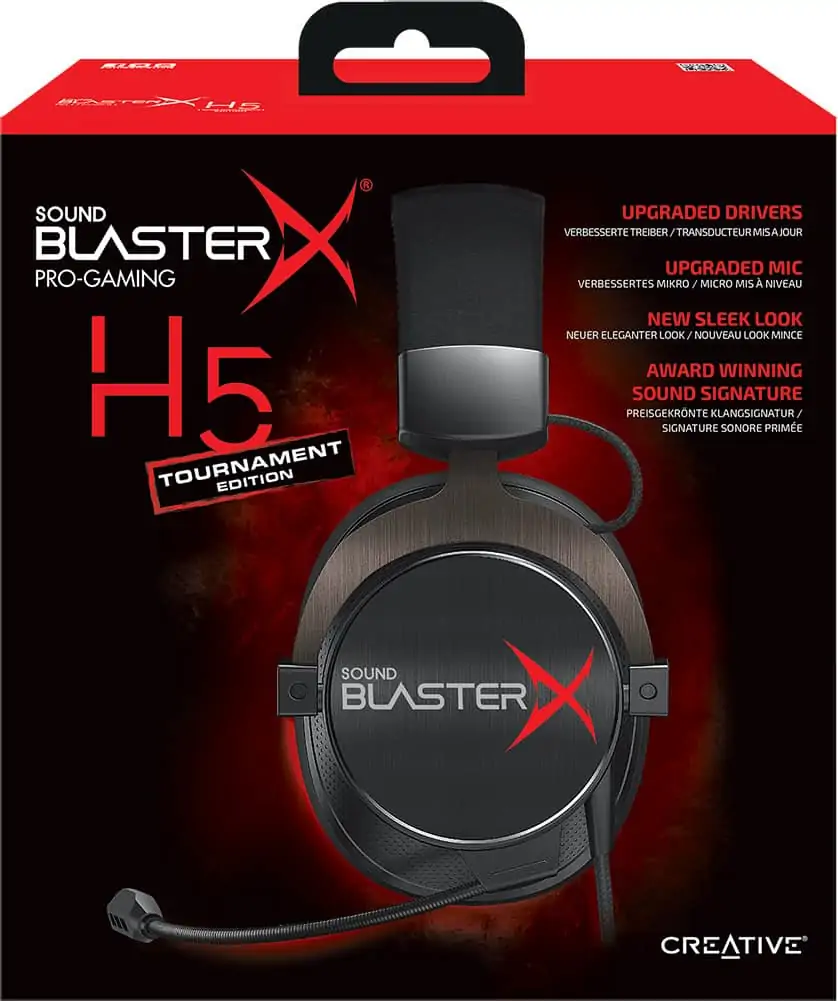Creative Sound Blaster X H5 Tournament Edition Gaming Headset für 69,90€ inkl. Versand statt 103,15€