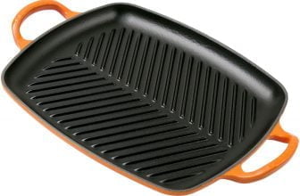 le creuset la fonte grillpfanne 30 cm ofenrot