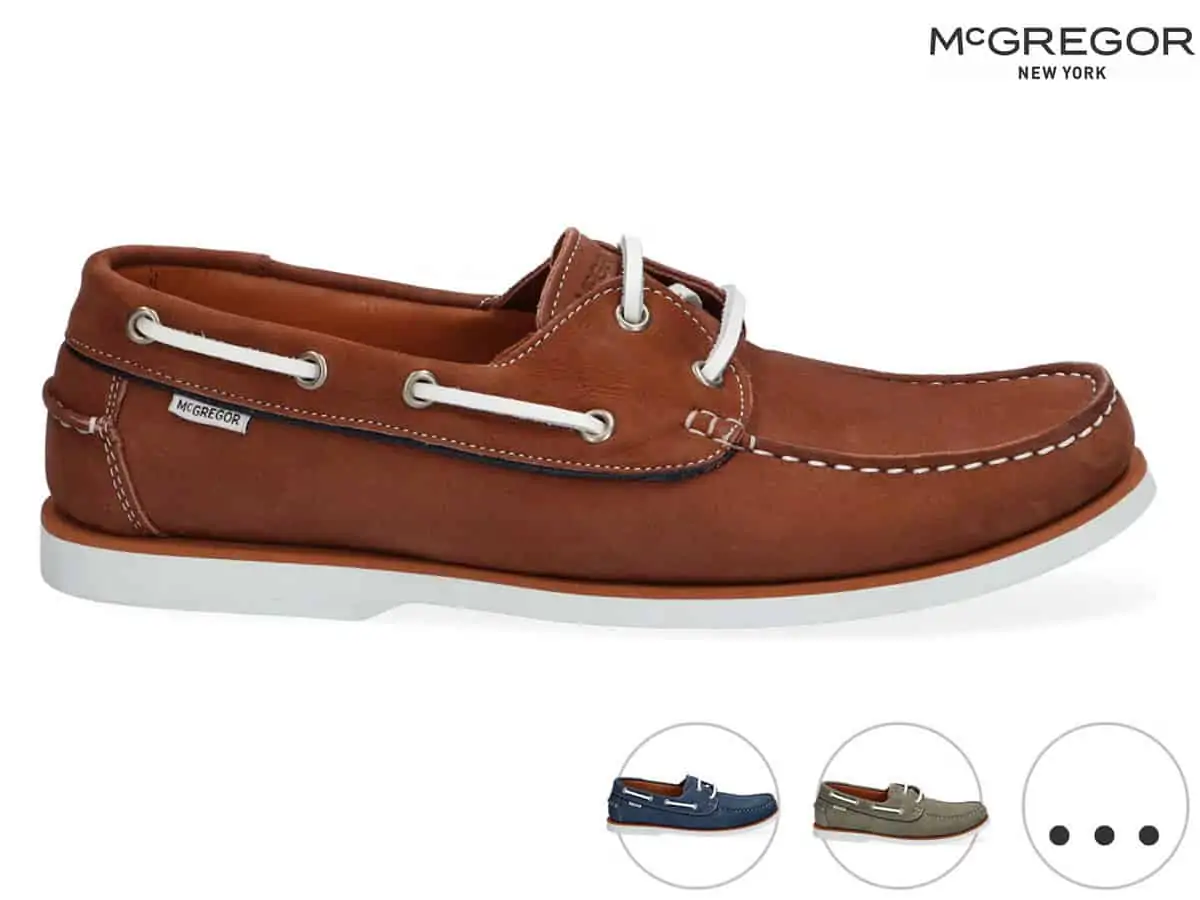 McGregor Bootsschuhe 350 [4 Farben, Gr. 41 bis 46] für 55,90€ inkl. Versand statt 99,95€