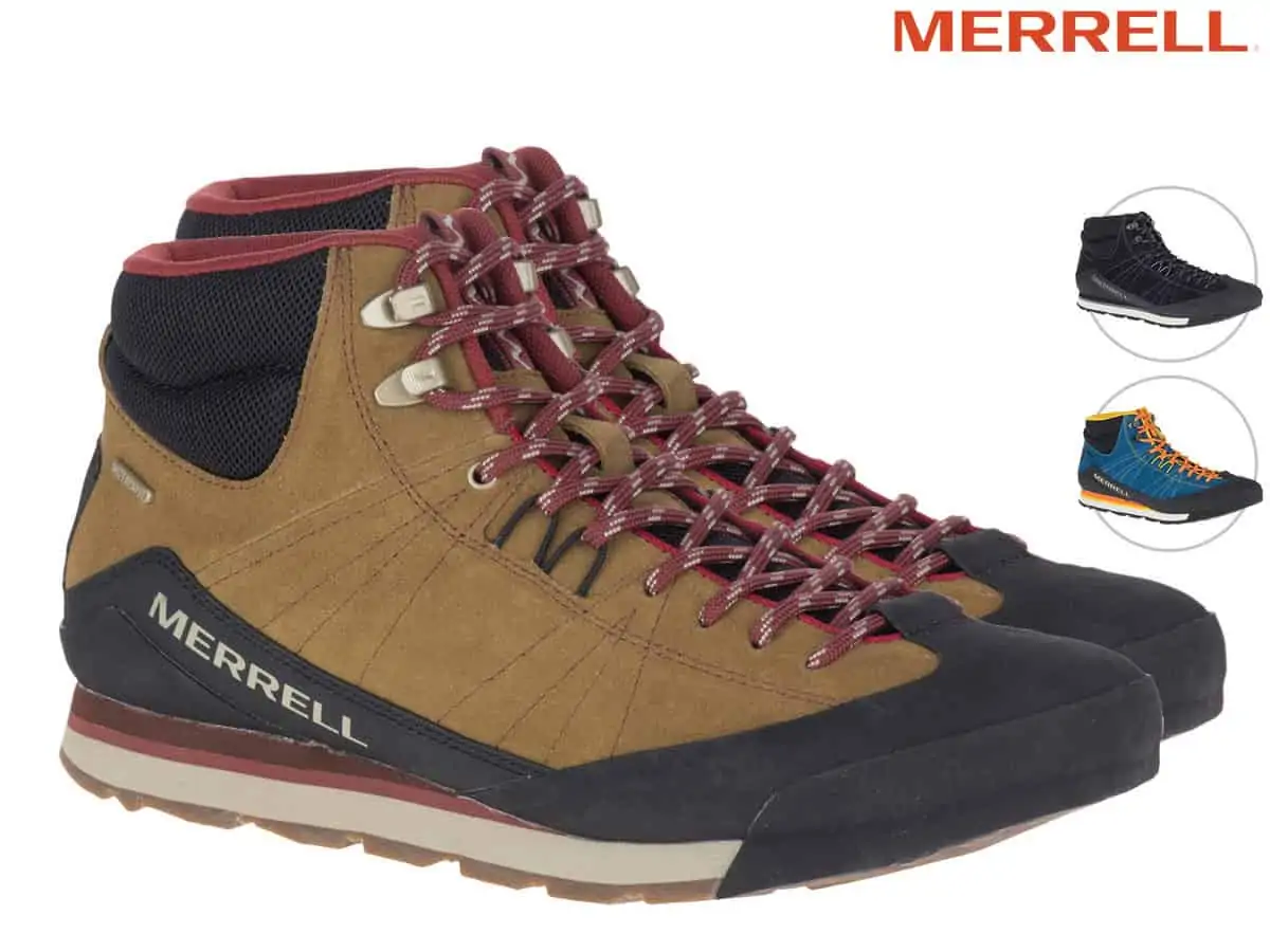 Merrell Wanderschuhe „Catalyst Suede Mid“ (Wasserabweisend, Atmungsaktiv, 3 Farben verfügbar, Gr. 41 – 50) für 75,90€ inkl. Versand statt 89,50€
