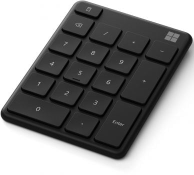 microsoft number pad black