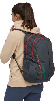 patagonia refugio pack 28l smolder blue w roots red 1