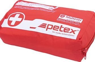 petex 43930012 verbandtasche inhalt nach din 13164 rot 3