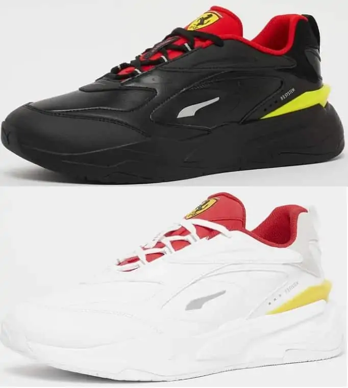 Puma Ferrari RS-Fast [Gr. 41 – 46] in schwarz oder weiß für 59,99€ inkl. Versand statt 80€