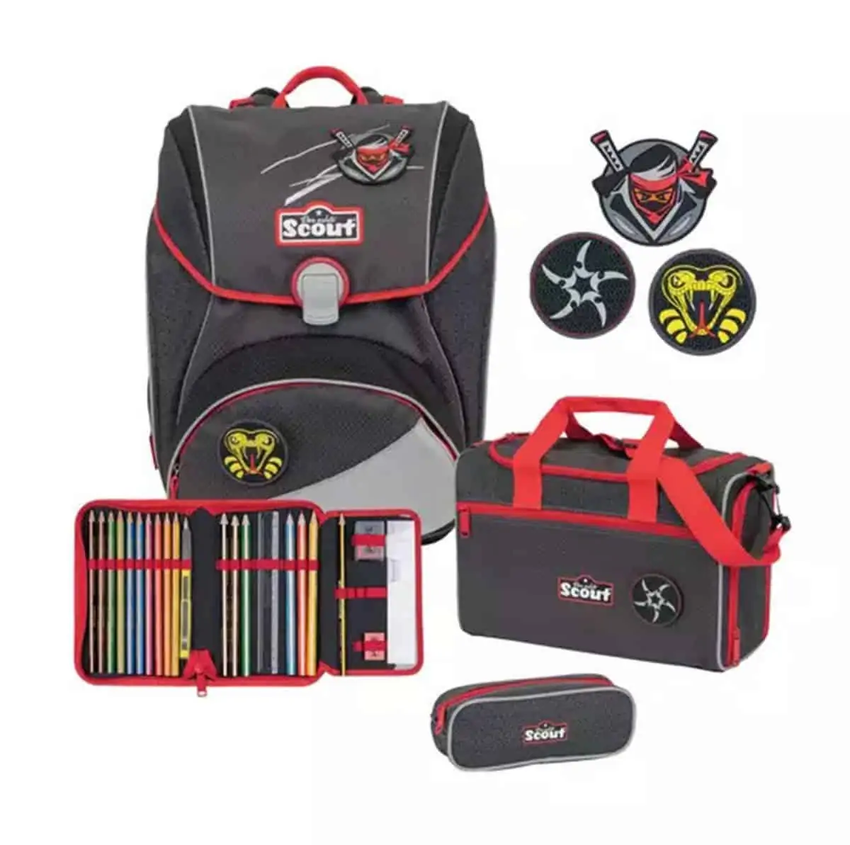 Scout Alpha Set (2019/2020) Ninja Star Schulranzen Set für 128,99€ inkl. Versand statt 149€