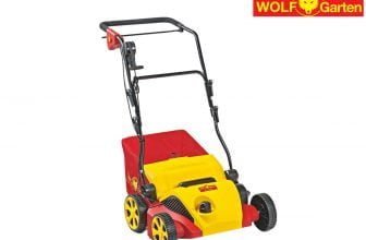 wolf garten vertikutierer va 346 e