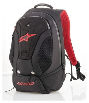 00.b3.df .H1AlpinestarsRUCKSACKRECHARGERschwarzrot50000300