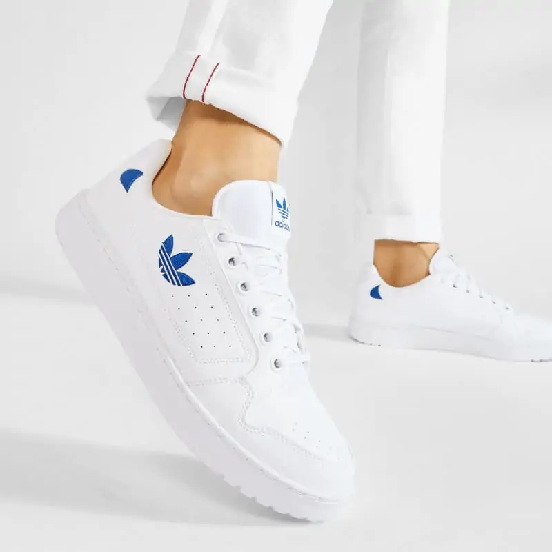 adidas Originals NY 90 Retro Lowcut-Sneaker in Weiß [Gr. 40 bis 48] für 55€ inkl. Versand statt 63,95€