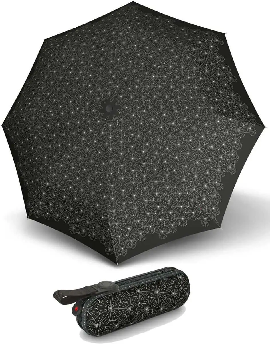 Knirps Taschenregenschirm X1, lotus black für 33,29€ inkl. Versand statt 43,86€