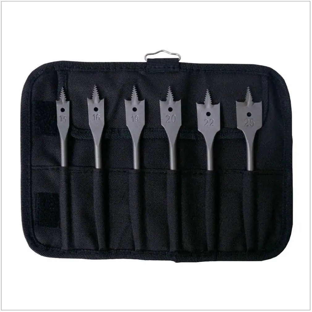Bosch Professional 6tlg. Flachfräsbohrer-Set Self Cut Speed mit 1/4″-Sechskantschaft für 12,76€ [Prime] statt 18,28€