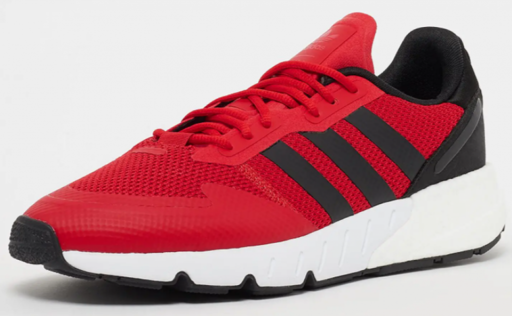 Adidas Originals Zx 1K Boost Herren Sneaker In Rot Schwarz