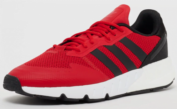 Adidas Originals ZX 1K Boost Herren Sneaker in Rot Schwarz e1620168414126