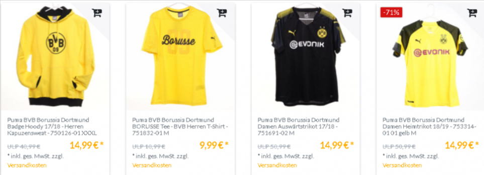 BVB Superdeal DealBird TOP Marken TOP Preise