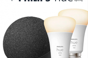 Echo Dot 4 Generation Anthrazit Philips Hue White Smart Bulb E27 Doppelpack Funktionert mit Alexa Smart Home Einsteigerpaket Amazon de Amazon Geräte Zubehör