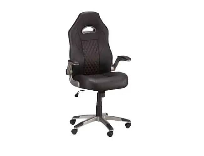 Gamingstuhl Hyrup schwarz/rot für 115€ [Abholung] statt 169€
