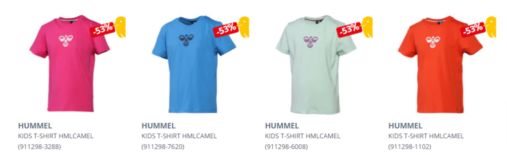 Hummel Hmlcamel Kinder T Shirt