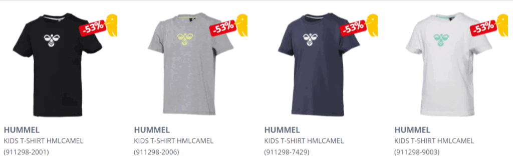 Hummel Hmlcamel Kinder T Shirt 2