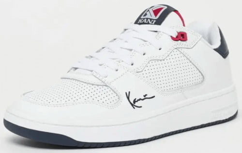 KARL KANI 89 Classic Sneaker (Gr. 41 bis 46, white navy) für 45,99 € inkl. Versand (statt 91,00 €)