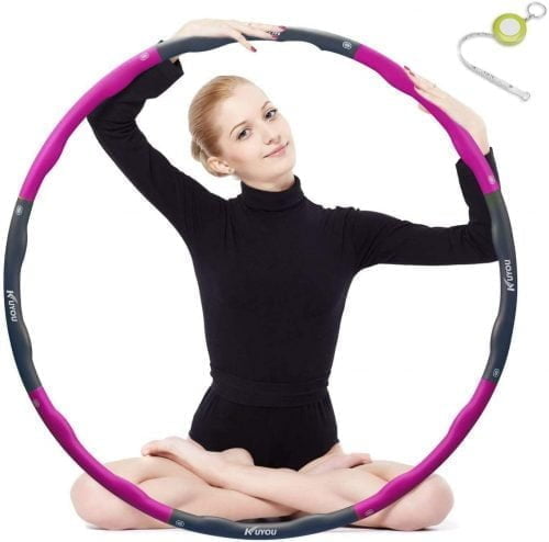 KUYOU Fitness Hula Hoop Reifen (diverse Farben) für 11,49 € inkl. Prime-Versand