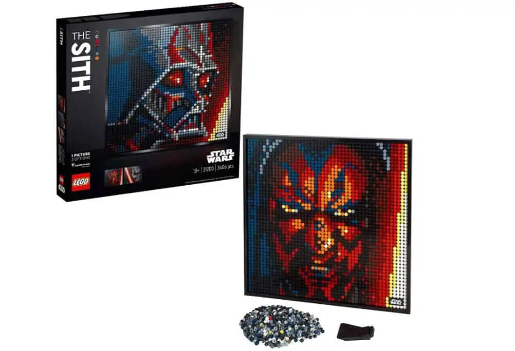 LEGO Star Wars – Sith Kunstbild Set (31200) für 79,95€ inkl. Versand statt 87,99€
