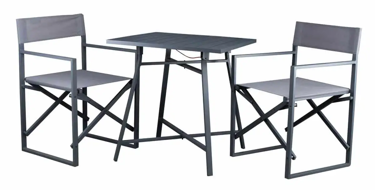 WESTFIELD Aluminium-Balkonset anthrazit für 99€ inkl. Versand statt 150€