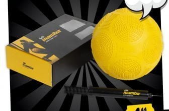 Mamba Ball Freestyle Fussball inkl. Ballpumpe gelb e1620973822479