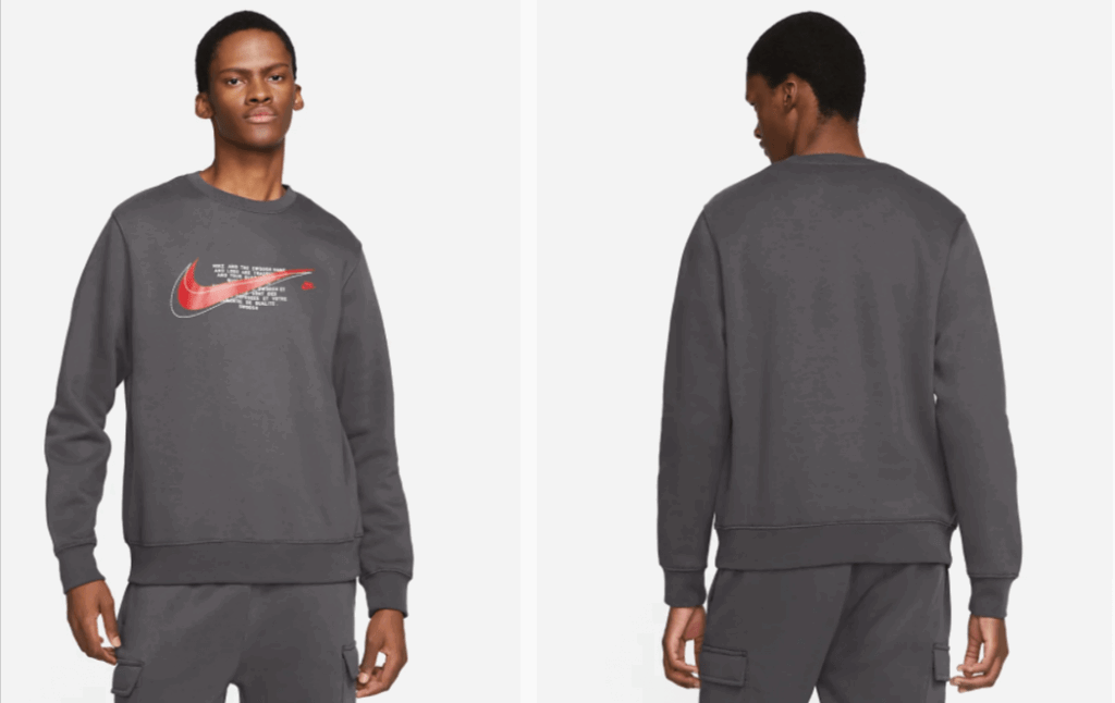 Nike Sportswear Court Crew Fleece Rundhalsshirt