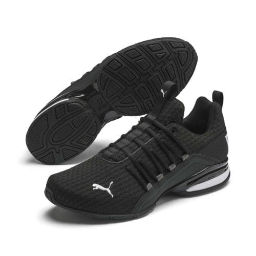PUMA Axelion Block Herren Laufschuhe (Gr. 39 /40 & 40,5 in Schwarz) für 41,60 € inkl. Versand (statt 52,00 €)