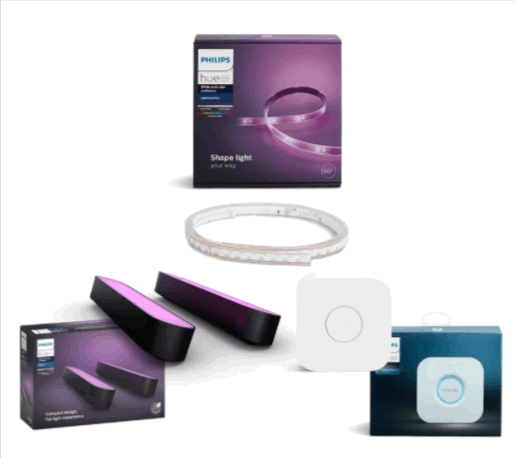 Philips Hue Play Gamer Starter Kit Auf Lager Guenstig