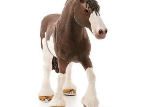 Schleich 13809 Clydesdale Stute Pferd